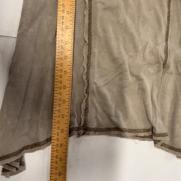 REBA long tunic flared asymmetrical hem top stitching ladies medium - Picture 7 of 13